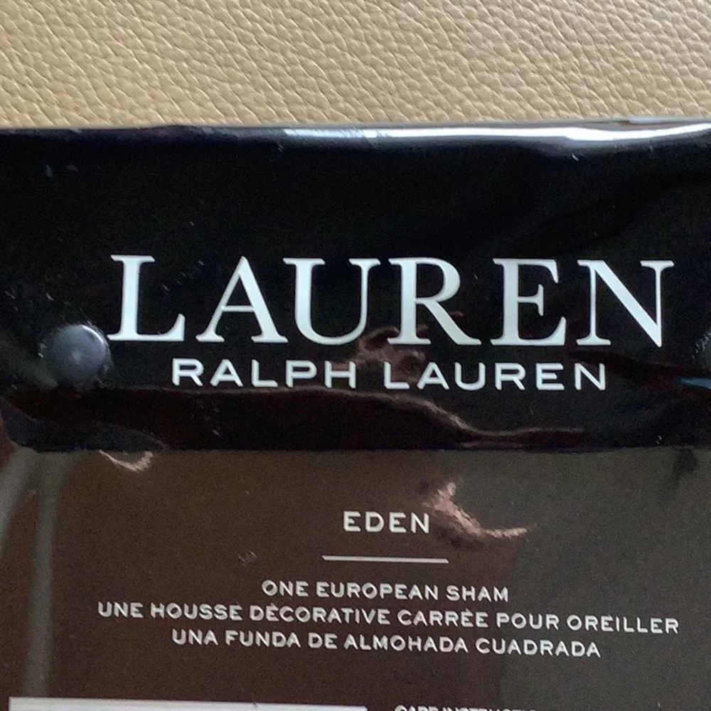 Ralph Lauren Eden Pique European Sham.